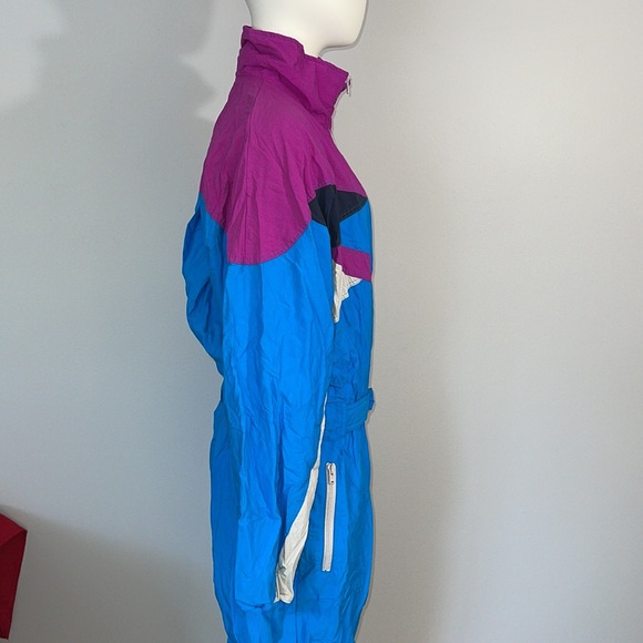 Vintage 80s 90s Neon One Piece Ski Suit Designed in Germany - Picture 5 of 15